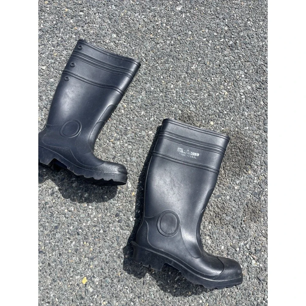 LACROSSE Men's Steel Toe Rubber Work Boot Shoe Waterproof Muck Outdoors Size 6
